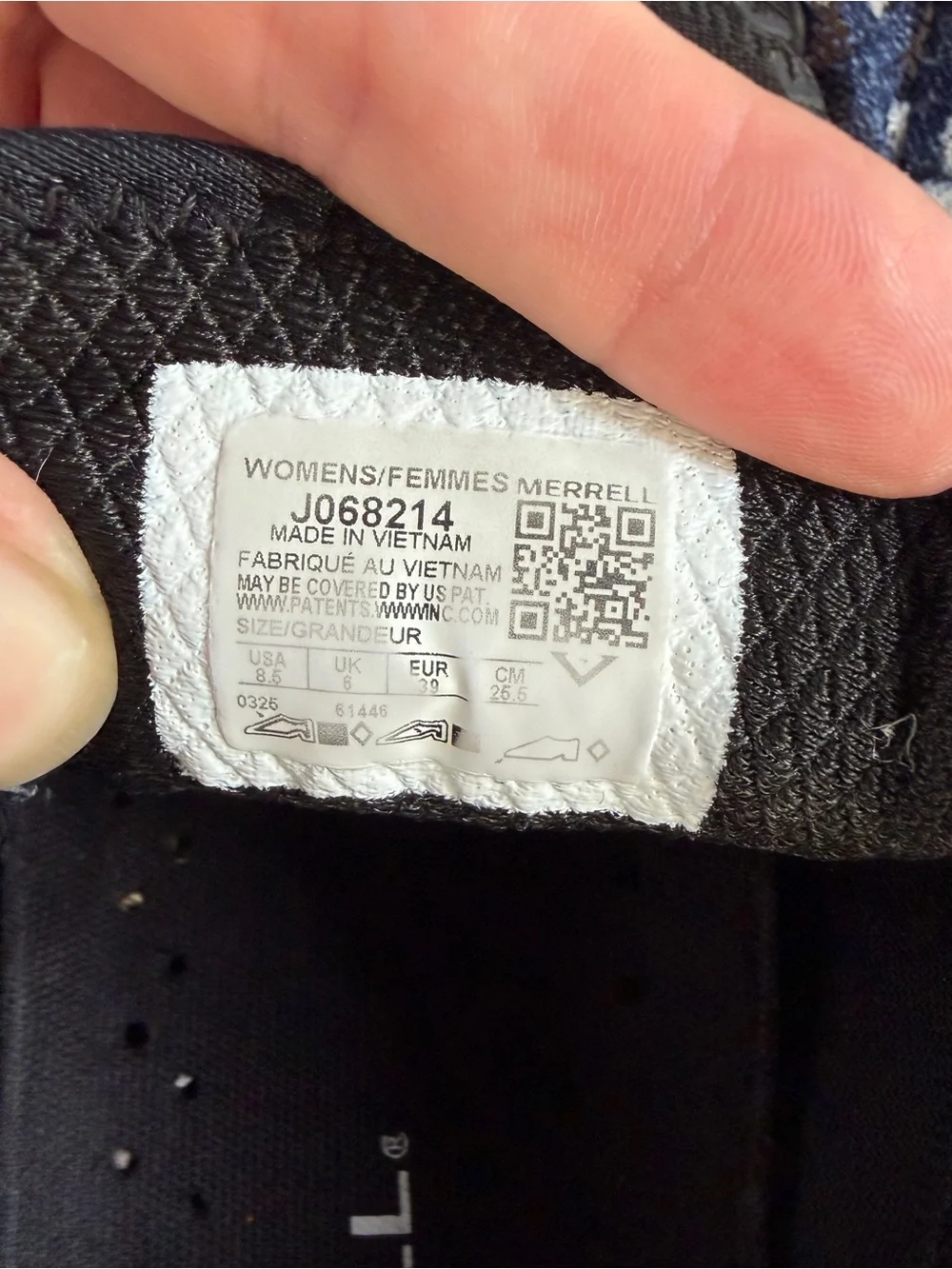 Merrell Black BOA Lace Trail Sneakers